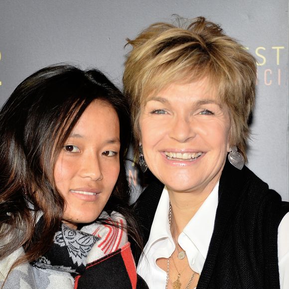 Véronique Jannot et sa fille Migmar Jannot - Hommage au cascadeur équestre Mario Luraschi lors du 8ème Festival 2 Valenciennes. Le 23 mars 2018
© Veeren / Bestimage