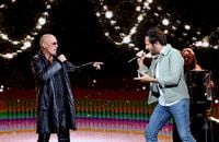 Florent Pagny, sur le plateau de l'émission "20h30 le Dimanche", parle de Vianney. France 2