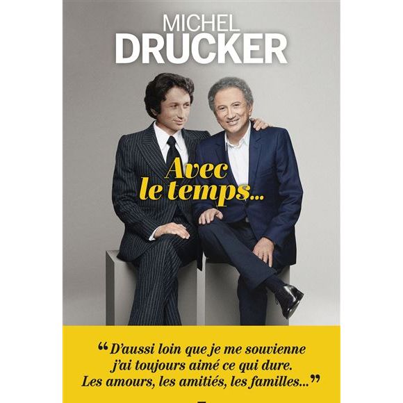 "Avec le temps", le nouveau livre de Michel Drucker paru le 2 avril 2025 aux éditions Albin Michel.