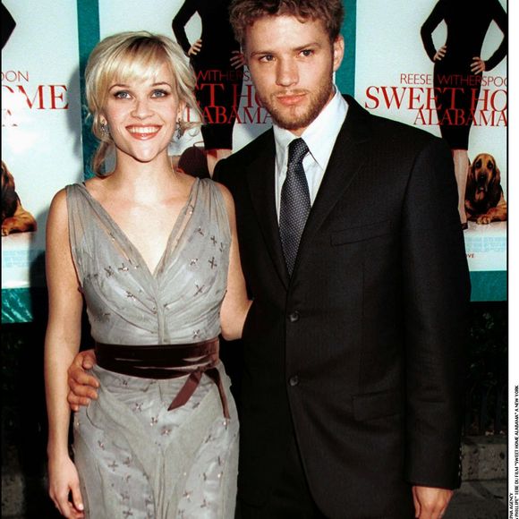 Reese Witherspoon et Ryan Phillippe à New York en 2002