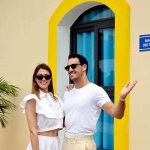Iris Mittenaere et Diego El Glaouri - Madame D.Ouattara, Première Dame de la Côte d'Ivoire, accompagnée de Madame D.Tshisekedi, Première Dame du Congo, a inauguré la Case des Enfants, reconstruite suite aux fonds récoltés lors du Gala 2022 de la Fondation "Children of Africa", à Abidjan. Le 1er mars 2024
© Dominique Jacovides / Bestimage
