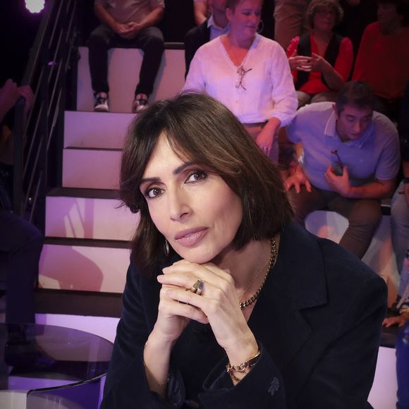Exclusif - Géraldine Maillet, sur le plateau de  TBT9 présenté par C.Hanouna, et diffusé en direct sur W9, Paris, France, le 04 novembre 2025. © Jack Tribeca / Bestimage