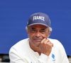 Elle est le sixième enfant de l’ex-tennisman, déjà père de Joakim, Yéléna, Eleejah et Jenaye.

Yannick Noah, coach de l'équipe de France paralympique de tennis fauteuil lors de la rencontre de tennis fauteuil entre S.Houdet et M.delaPuente en quart de finale des jeux paralympiques Paris 2024 le 4 septembre 2024. © Dominique Jacovides / Bestimage