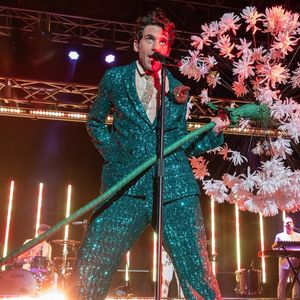 Le chanteur Mika, nom de scène de Michael Holbrook Penniman Jr, se produit en concert au festival d'été de Marostica, en Italie. Photo par Backgrid UK/ Bestimage