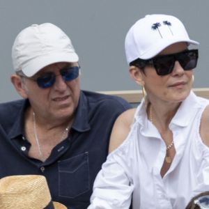 Cristina Cordula et son époux Frédéric Cassin étaient aussi de la partie !

Cristina Cordula et son mari Frédéric Cassin dans les tribunes lors des Internationaux de France de Tennis de Roland Garros 2025 à Paris, le 29 mai 2025.
© Moreau / Jacovides / Bestimage