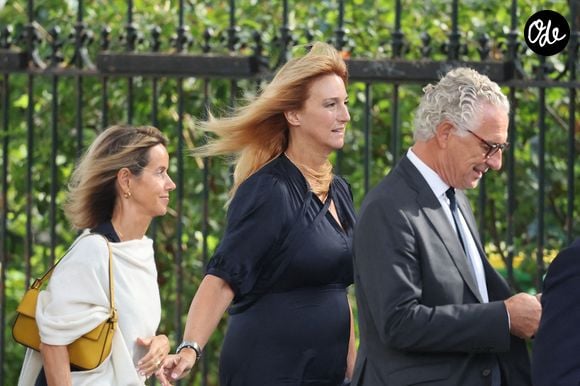 Nadine Leignel-Altmayer - Arrivées aux obsèques de Nicolas Altmayer en l’Église de Saint-Germain-des-Prés à Paris le 31 aout 2026. 

© Dominique Jacovides-Cyril Moreau/Bestimage