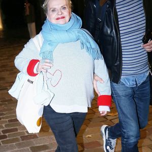 Exclusif - Isabelle Nanty - Arrivées des people à l'avant-première du film "Je ne suis pas un héros" à UGC Bercy à Paris le 7 novrembre 2023. ©Jonathan Rebboah / Panoramic / Bestimage