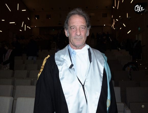 L'acteur français Vincent Lindon reçoit le prix du Master honorifique Arts de la narration à Milan, Italie, le 10 février 2025. © Nick Zonna/IPA via ZUMA Press/Bestimage