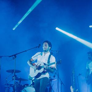Vianney (Vianney Bureau) au festival Essonne en Scène dans le parc du château de Chamarande, France, le 3 septembre 2021.