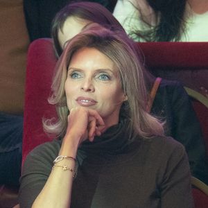 Sylvie Tellier assiste à la représentation du spectacle Tempo du Cirque d'Hiver Bouglione pour 1 600 enfants hospitalisés au Cirque Bouglione le 10 janvier 2026 à Paris, France. Photo by Laurent Zabulon/ABACAPRESS.COM