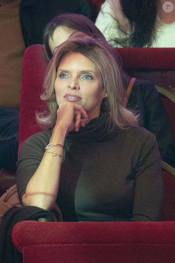 Sylvie Tellier assiste à la représentation du spectacle Tempo du Cirque d'Hiver Bouglione pour 1 600 enfants hospitalisés au Cirque Bouglione le 10 janvier 2026 à Paris, France. Photo by Laurent Zabulon/ABACAPRESS.COM