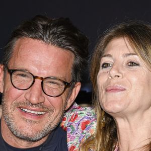 Benjamin Castaldi et sa femme Aurore Aleman assistent à la première du film "Indiana Jones et le Cadran du Destin" au Grand Rex le 26 juin 2023 à Paris, France. Photo by Victor Joly/ABACAPRESS.COM