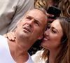 Depuis quelques mois, Delphine Wespiser et Roger Erhart se sont bien retrouvés.

Roger Erhart et sa compagne Delphine Wespiser, Miss France  - Célébrités dans les tribunes des internationaux de France de Roland Garros à Paris. © Cyril Moreau - Dominique Jacovides/Bestimage