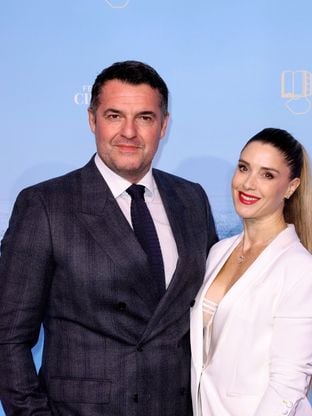 Arnaud Ducret en Bretagne avec sa femme Claire