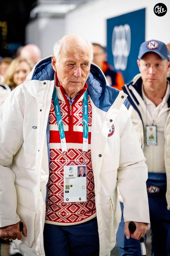 Le roi Harald V de Norvège lors d’une épreuve de patinage de vitesse des Jeux olympiques d’hiver de Milan-Cortina 2026, à Milan, en Italie, le 8 février 2026.
Dana Press / Bestimage
