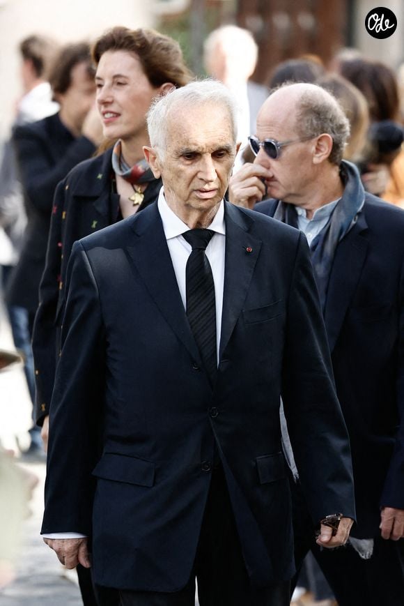 Alain Terzian - Arrivées aux obsèques de Nicolas Altmayer en l’Église de Saint-Germain-des-Prés à Paris le 31 aout 2026.

 © Dominique Jacovides-Cyril Moreau/Bestimage