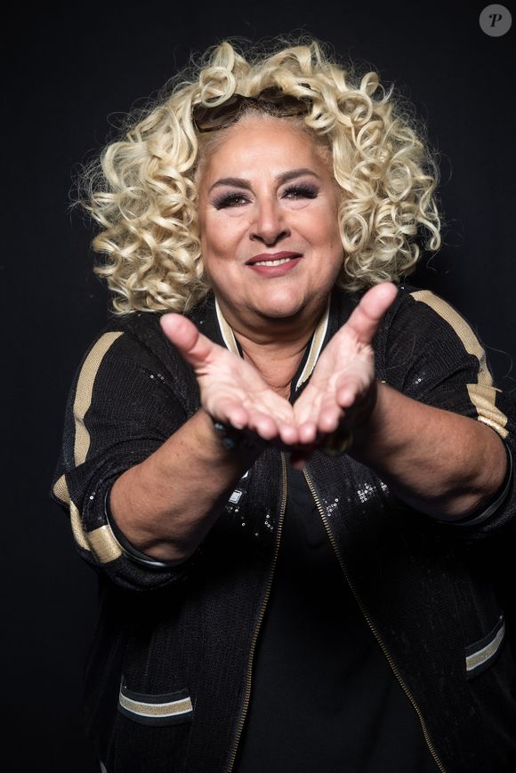 Marianne James en backstage de l'enregistrement de l'émission "La Boîte à secrets", présentée par F.Bollaert et diffusée le 9 janvier 2026 sur France 3, dans les studios du Lendit à Saint-Denis, France, le 2 décembre 2025. © Cyril Moreau/Bestimage