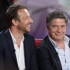 Samuel Le Bihan et Lionnel Astier - Enregistrement de l'émission "Vivement Dimanche" à Paris le 2 Septembre 2015 et qui sera diffusée le 6 Septembre 2015.
COADIC GUIREC / BESTIMAGE
