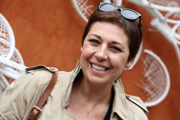 Valerie Benguigui - People au 9e jour des internationaux de France de Roland Garros en 2012 RINDOFF-JACOVIDES / BESTIMAGE