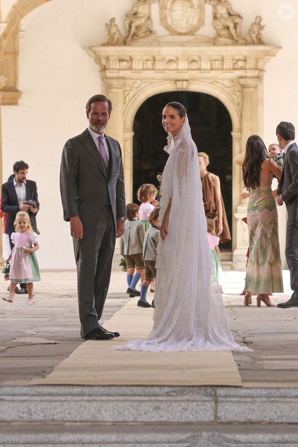 Mariage de Lucia Entrecanales et Laszlo Bene à Tolède, Espagne, le samedi 27 septembre 2025. Photo par GTres/ABACAPRESS.COM
