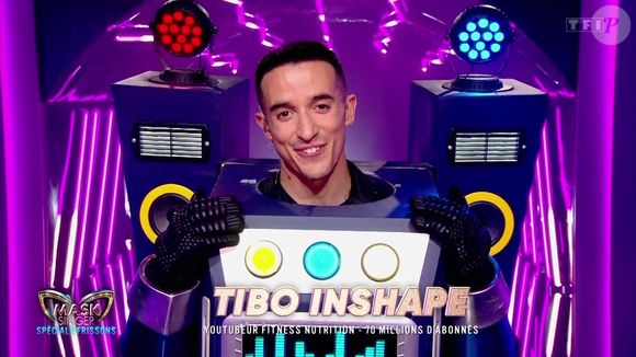 Les téléspectateurs savaient déjà que c'était Tibo In Shape qui se cachait sous le costume du DJ

Tibo In Shape dans la saison 8 de "Mask Singer". Capture d'écran de TF1.
