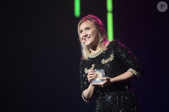 Bérangère Krief - Cérémonie du Grand Prix de la Sacem 2019 présenté par B.Krief à la Salle Pleyel à Paris le 2 décembre 2019. © Giancarlo Gorassini/Bestimage