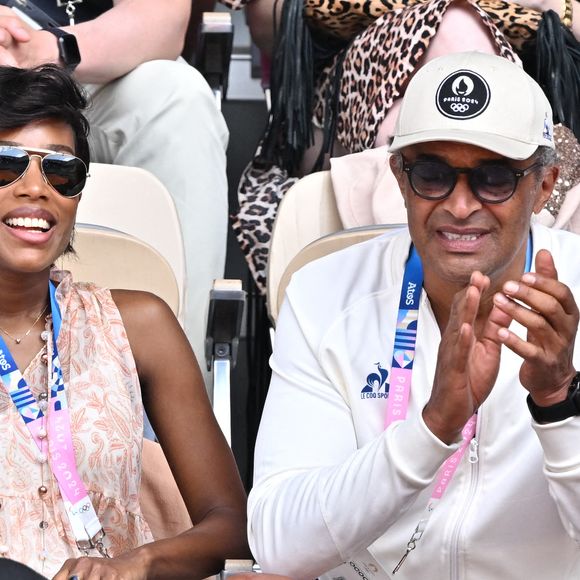 Père d'une petite-fille et grand-père de 5 enfants

Yannick Noah et Malika assistent à la finale du simple messieurs des Jeux Olympiques d'été de Paris 2024 à Roland-Garros, le 4 août 2024 à Paris, en France. Photo de Laurent Zabulon/ABACAPRESS.COM
