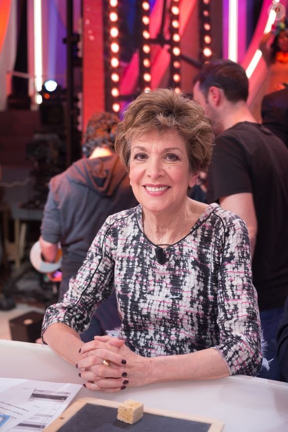 Exclusif - Catherine Laborde - 1000ème de l'émission "Touche pas à mon poste" (TPMP) en prime time sur C8 à Boulogne-Billancourt le 27 avril 2017.  agence Bestimage