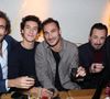 Martin Kretz, Raphael Kretz, Valentin Kretz, Michael Cohen et Axel Huynh assistent à la soirée d'ouverture du restaurant " BENIHANA " à Paris, France, le 12 décembre 2024. Photo par Jerome Dominé/ABACAPRESS.COM
