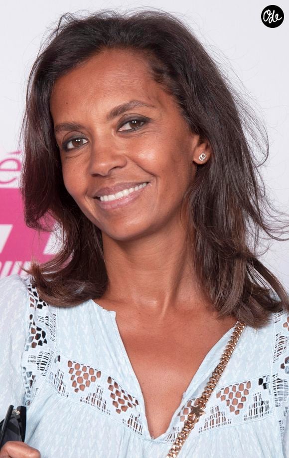 Exclusif - Karine Le Marchand - Soirée "Télé 7 Jours Summer Party" au restaurant "Monsieur Bleu" à Paris le 14 juin 2022. © Christophe Aubert via Bestimage