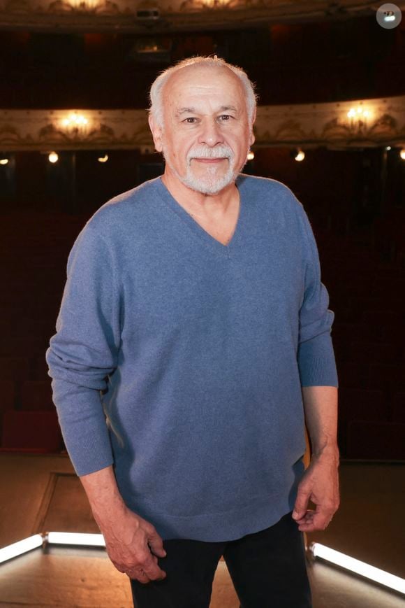 Exclusif - Francis Perrin lors du tournage de "Sur Scène Avec" à Paris le 7 novembre 2024. © Jack Tribeca / Bestimage