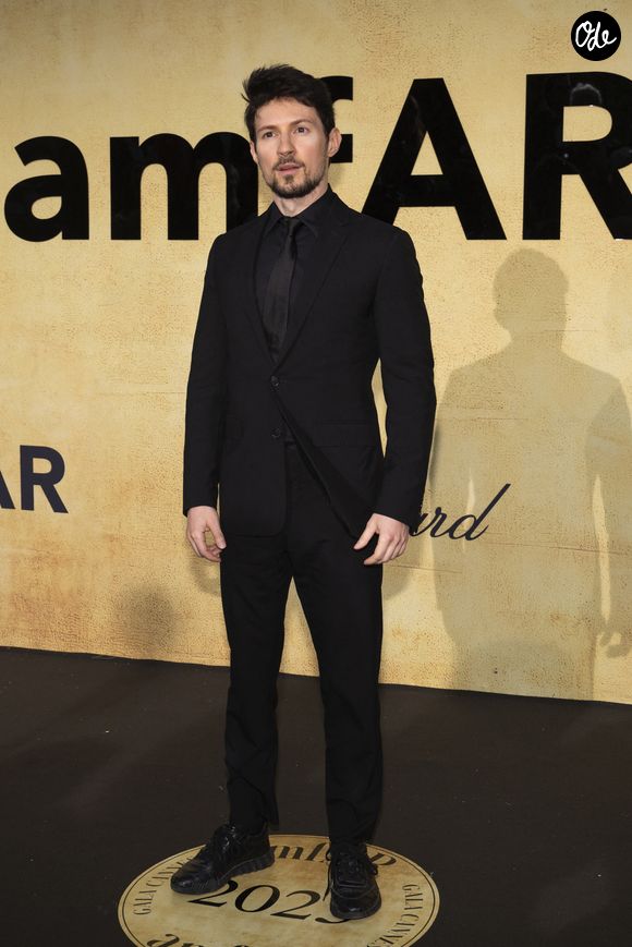 Pavel Durov (PDG de Telegram) au photocall du gala AmFar 2025 by Chopard à l'Hôtel du Cap-Eden-Roc à Antibes le 22 mai 2025.

© Moreau / Jacovides / Bestimage
