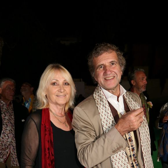 Exclusif - Julie Leclerc et son mari Gérard Leclerc - Mariage de la styliste Nathalie Garçon avec le scénariste Jean-Marie Duprez à Tunis en Tunisie les 29 et 30 septembre 2017. © Dominique Jacovides/Bestimage