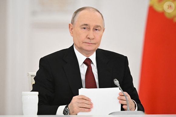 Russie, Moscou - 24 Décembre 2025 : Le président russe Vladimir Poutine (Vladimir Poutine) préside une réunion du Conseil d'État russe au palais du Grand Kremlin. Sergei Bobylev/POOL/TASS