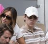 Kid Laroi et sa compagne Tate McRae dans les tribunes lors des Internationaux de France de Tennis de Roland Garros 2025. Paris, le 26 mai 2025. © Jacovides-Moreau/Bestimage