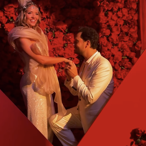 Mariage d'Eric Antoine et Gennifer Demey sur Instagram.

Photo : Instagram