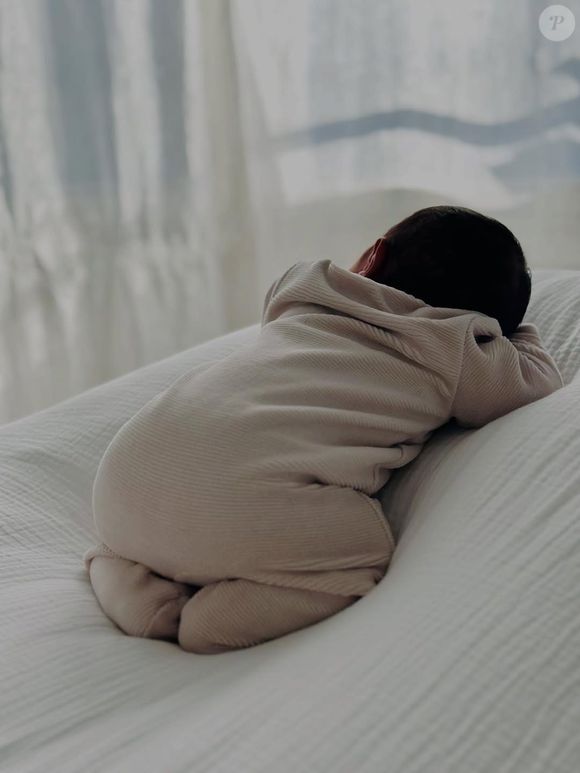 Le dernier né de la famille Elah dans une photo postée le 23 octobre 2025.

Compte Instagram de Hanaa Elah @hanaa_elah