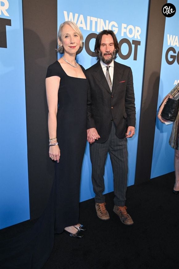 Keanu Reeves et Alexandra Grant à New-York.

© Bestimage