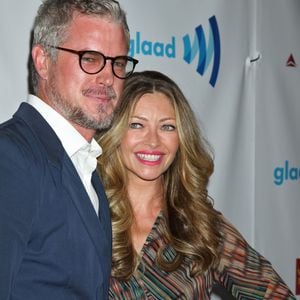 Eric Dane et Rebecca Gayheart à la 25ème édition des GLAAD Media Awards à Beverly Hills, le 13 avril 2014.

Photo : Starmax / Bestimage