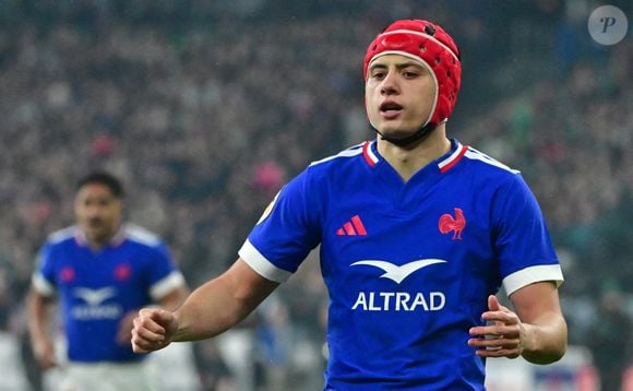 Louis Bielle-Biarrey (France) Match d'ouverture du Tournoi des six nations : France-Irlande (36-14) au Stade de France à Saint-Denis le 5 février 2026. © Christian Liewig/ Bestimage
