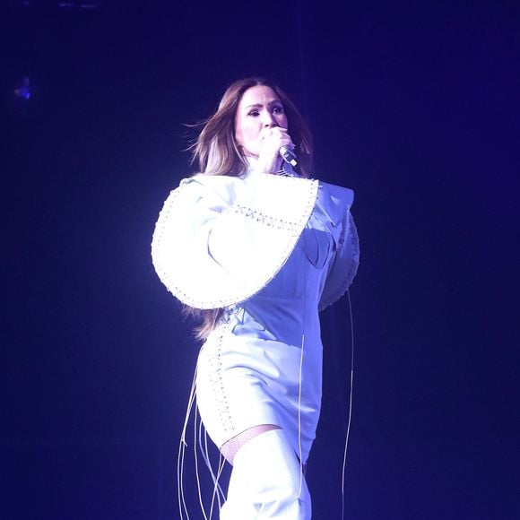 Vitaa en concert sur la scène du Zénith de Nantes, France, le 5 novembre 2025. ©  Noël Carrier/Bestimage