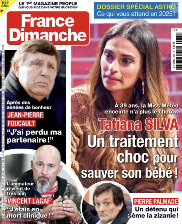 Couverture du magazine France dimanche, paru le 3 janvier