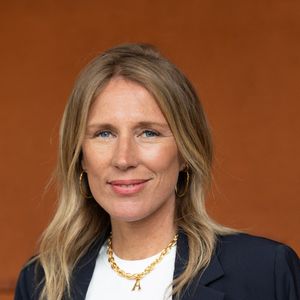 Agathe Lecaron lors d'une séance au Village pendant le tournoi de Roland-Garros 2025, le 4 juin 2025 à Paris, en France. Photo de Nasser Berzane/ABACAPRESS.COM
