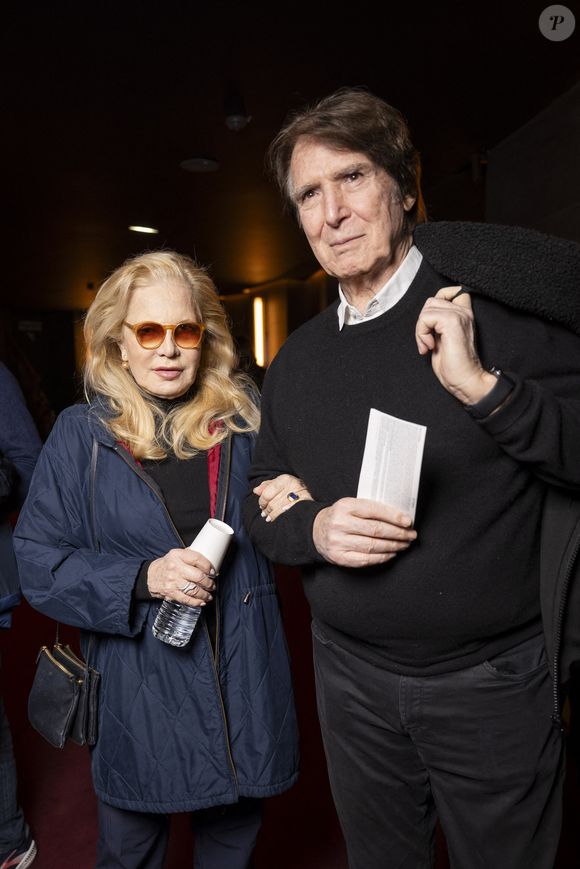 Sylvie Vartan et son mari Tony Scotti - Hélène (Hélène Rolles) en concert exceptionnel au Théâtre Marigny à Paris pour 2 soirs. Paris le 7 mars 2025.
© Pierre Perusseau / Tiziano da Silva / Bestimage No web pour Belgique et Suisse