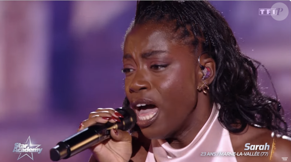 Capture de l'émission Star Academy sur TF1