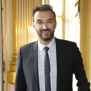 Cyril Lignac - Cérémonie de remise des insignes de Commandeur dans l'Ordre des Arts et des Lettres à Pierre Hermé et de Chevalier dans l'Ordre des Arts et des Lettres à David Sinapian au Ministère de la Culture à Paris, le 23 septembre 2019. © Marc Ausset-Lacroix/Bestimage