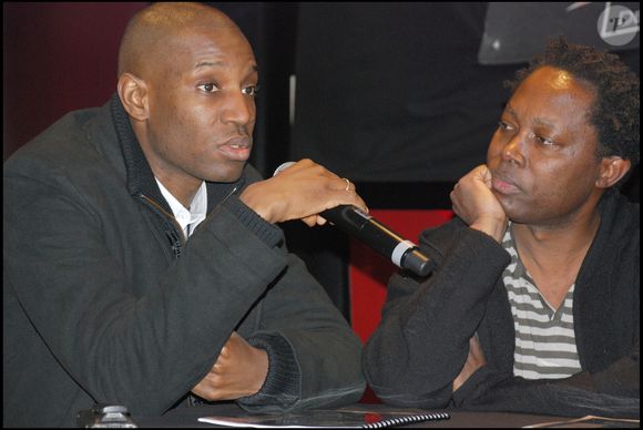 Lokua Kanza - Conference de presse du fonds solidarite sida afrique a l' olympia