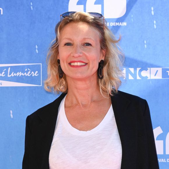 Alexandra Lamy - Photocall de la première édition du Festival du Film de Demain au Ciné Lumière à Vierzon. Le 3 juin 2022
© Coadic Guirec / Bestimage