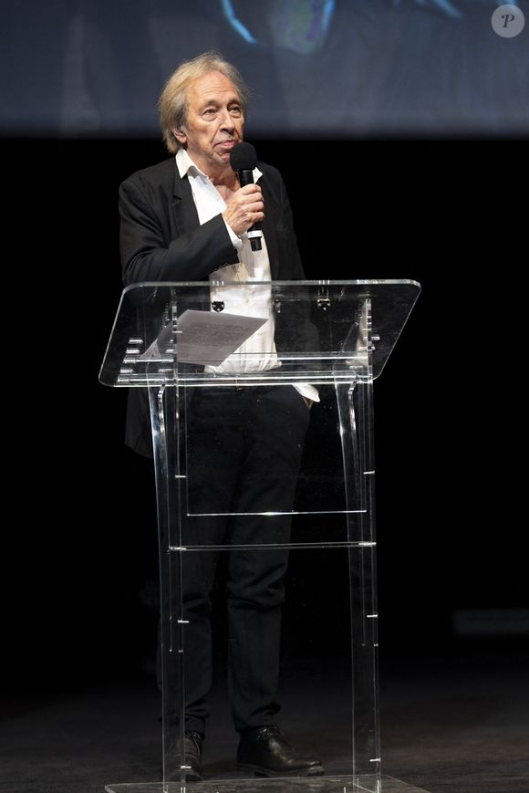 Pascal Bruckner - J.Lang, président de l'Institut du monde arabe et A.Gallimard, président des Editions Gallimard ont réuni les écrivains du monde entier lors d'une soirée exceptionnelle à l'Institut du Monde Arabe (IMA), animée par F.Busnel, en soutien à Boualem Sansal, emprisonné à Alger depuis novembre 2024.
© Pierre Perusseau / Bestimage
