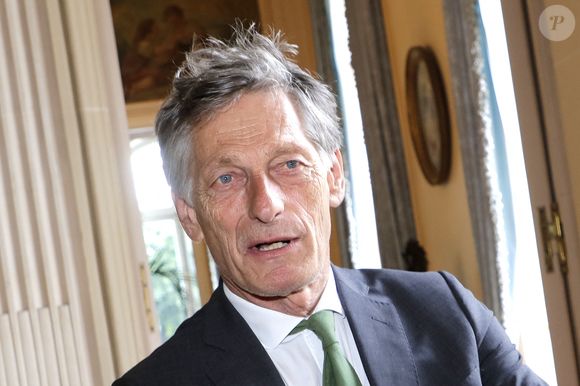 Exclusif - Portrait de Nicolas de Tavernost à Paris, le 21 juillet 2023.
© Cédric Perrin/Bestimage